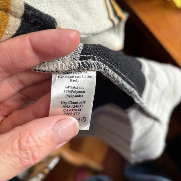 Striped Duster Coat - Picture 4 of 4